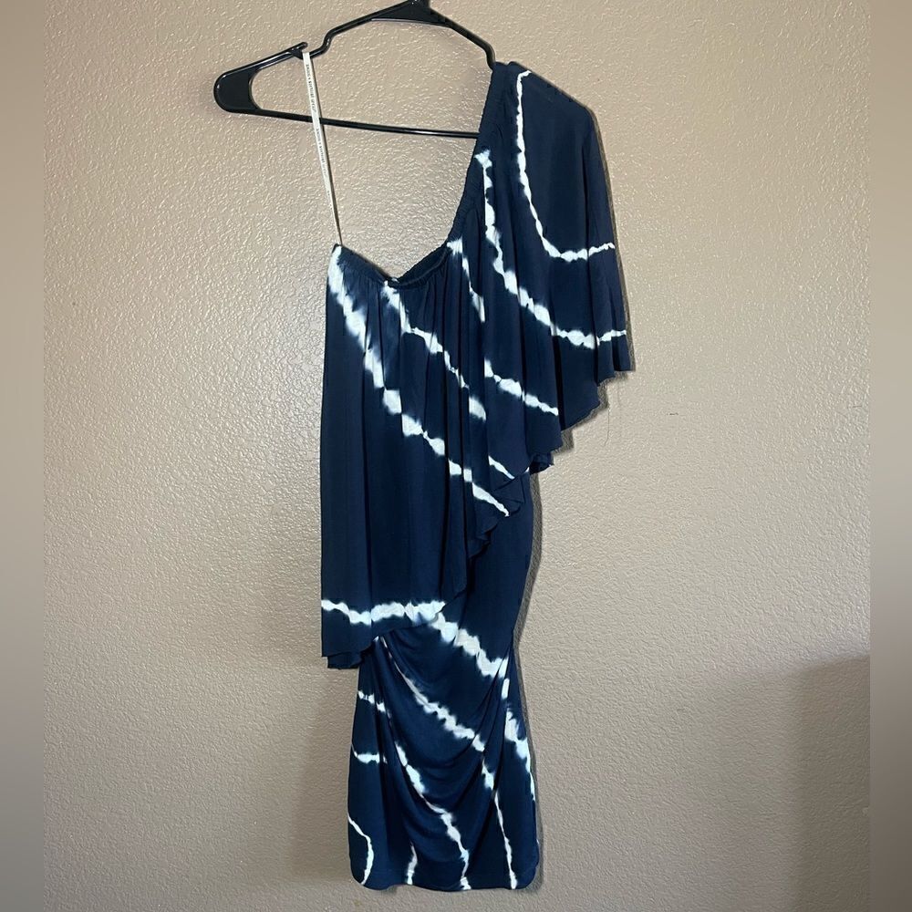 Young fabulous & Broke one strap tie dye dress size xs